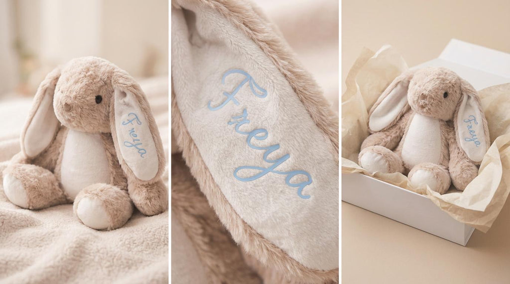 Personalised Plush Bunny