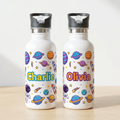 Personalised Space Kids Water Bottle